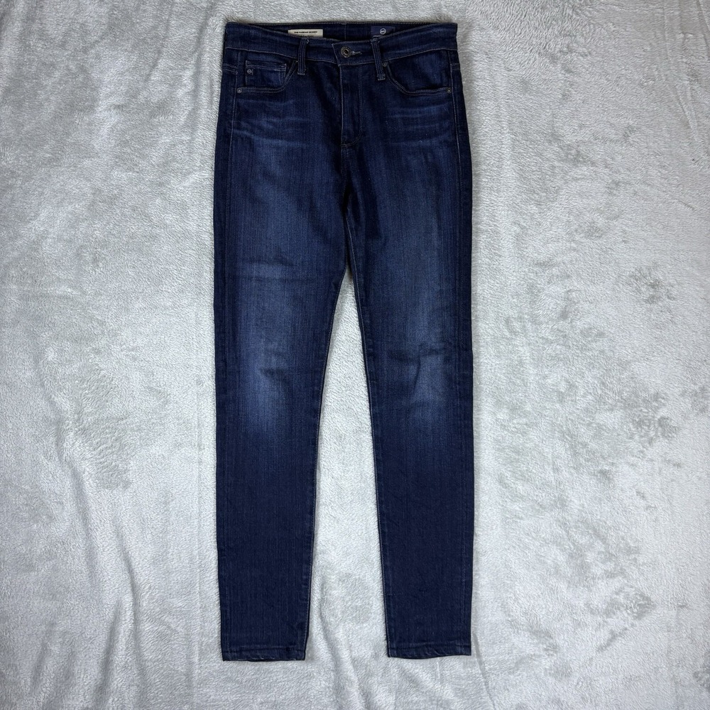 Adriano Goldschmied Jeans Womens Size 25 Blue Denim The Farrah Skinny Dark Wash